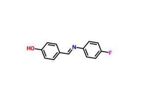 4 - [[(4-fluorofenil) imino] metil] -fenol CAS 3382-63-6