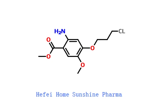 2-aMino-4- (3-cloropropoxi) -5-metoxibenzoat CAS 214470-59-4