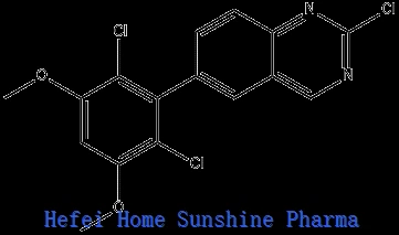 2-clor-6- (2,6-dicloro-3,5-dimetoxifenil) chinazolină CAS 1538605-06-9