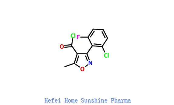 Clorură de 3- (2-clor-6-fluorofenil) -5-metilizoxazol-4-carbonil CAS 69399-79-7