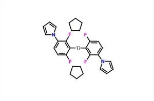 BIS(2,6-DIFLUORO-3-(1-HIDROPIRROL-1-YL)FENIL)TITANOCEN CAS 125051-32-3
