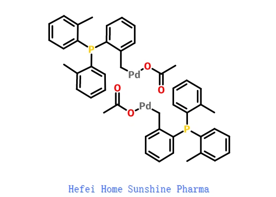 Trans-Di-mu-acetatobis [2- (di-o-tolilfosfino) benzil] dipaladiu (II) CAS 172418-32-5