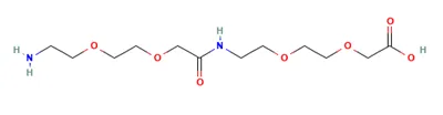 Acid 17-amino-10-oxo-3,6,12,15-tetraoxa-9-azaheptadecan-1-oic CAS 1143516-05-5