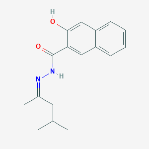 N'-(1,3-dimetilbutiliden)-3-hidroxi-2-naftohidrazidă CAS 214417-91-1